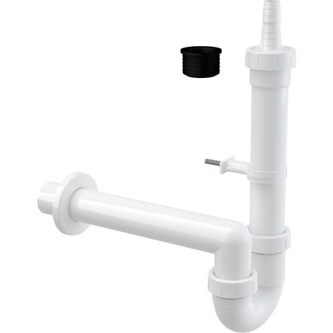 Sifón de tubería para lavadora DN 40 (1/2)