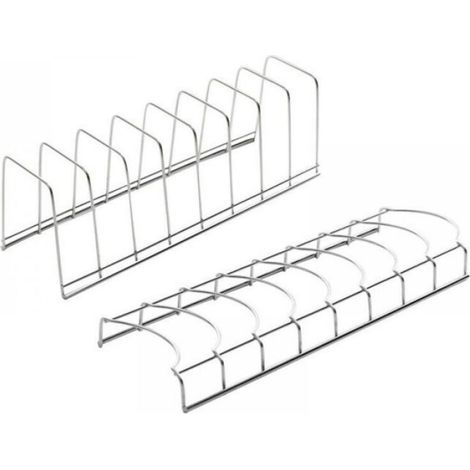 Égouttoir à vaisselle de cuisine, égouttoir à vaisselle en acier inoxydable, porte-couverts, porte-couvercles de casseroles