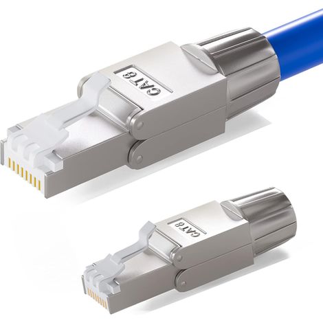 Connecteur de montage blindé Cat.8.1/Cat.6A, 40 Gbit/s, RJ45 - LogiLink (1/5)