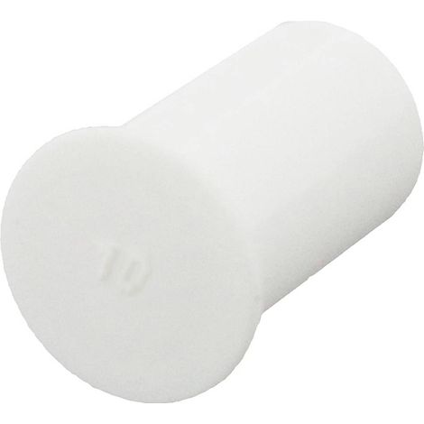 CONTA-CLIP KDS/KES-VS 10 WH Tappo di chiusura Poliammide 6.6 Bianco 25 pz.