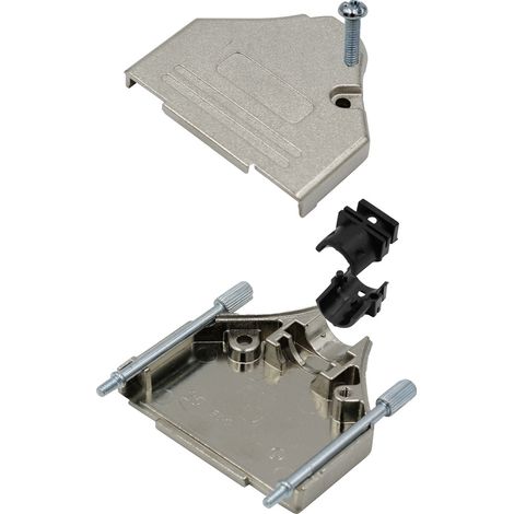 MH Connectors  DTZK25-RA-K D-SUB Gehäuse Polzahl: 25 Zinkdruckguss vernickelt 180 ° Silver 1 St.
