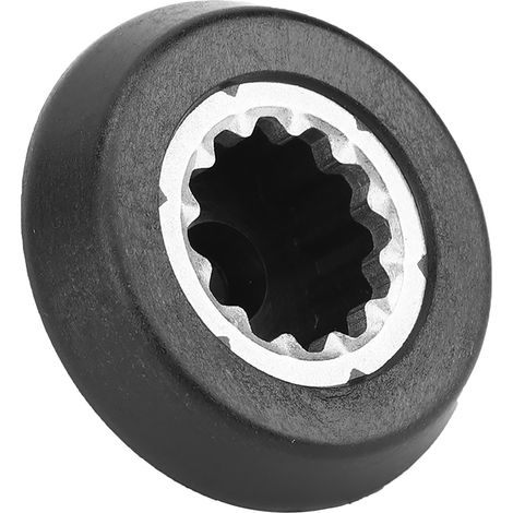 Embout d'entraînement tête champignon rouage blender pièce détachée remplacement compatible nutri bullet acier inoxydable plastique noir 21g (1/3)