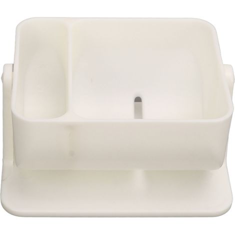 Support Rotatif pour Éponges de Maquillage avec Adhésif et Égouttoir, Idéal Salle de Bain ou Chambre (1/5)