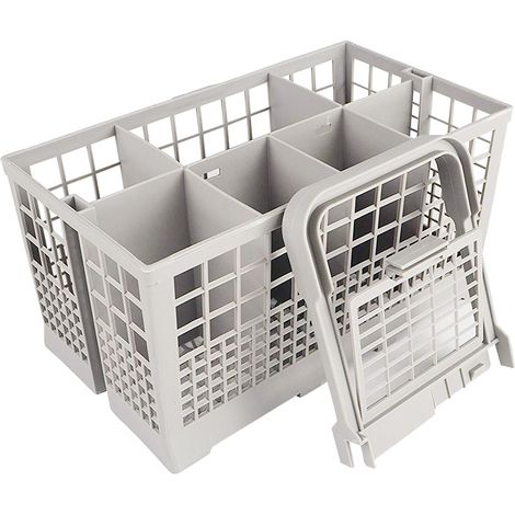 Panier à couverts pour lave-vaisselle, panier à couverts universel à plusieurs compartiments, organisateur de couverts (1/3)