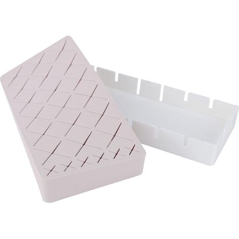 Silikon-Lippenstift-Organizer mit 24 Fächern, Kosmetikaufbewahrungsbox mit Ständer, rosa (1/5)