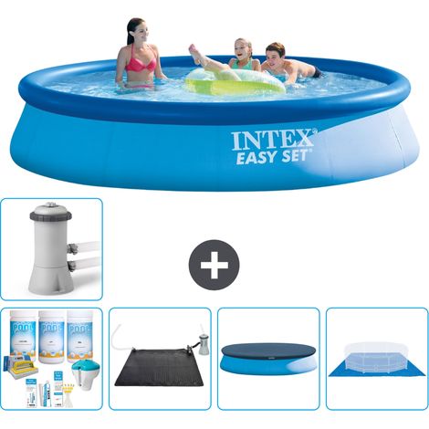 Intex Piscina Easy Set Rotonda - 396x84 cm - 7-pezzi S20170 (1/5)