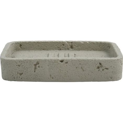 Jabonera de cemento ITAIPU Gris MSV (1/2)