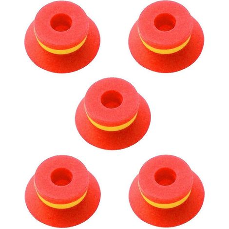Industrieller Flachsaugnapf mit Rippen, 5er-Packung F20A (siehe Abbildung)