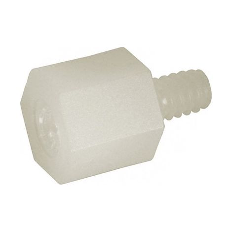 Manguito de plástico M3 de 8 mm Z/W (10 unidades)