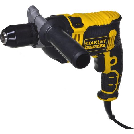 Stanley FMEH750-QS trapano a percussione 750 W nero e giallo