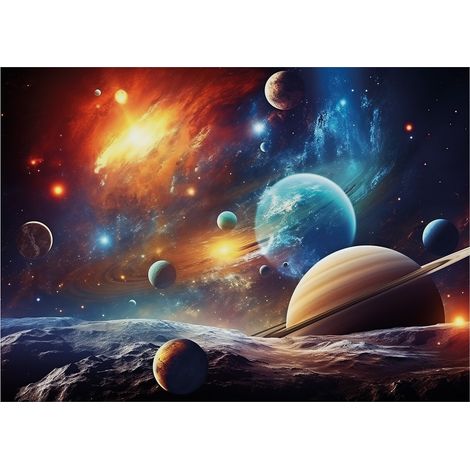 Art for the Home Leinwandbild Solar System - 50x70cm (1/3)