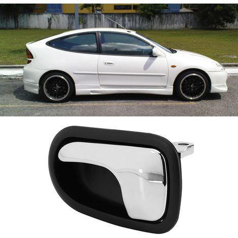 Linker Türgriff innen für Mazda 323 Protegé BJ 1998-2003, Fahrgastraum, Autozubehör, Ersatzteil, kompatibel mit der BJ-Serie, Farbe: Schwarz, 1 Stück. (1/5)