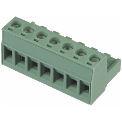 Bloc de jonction 7 contacts F5.08 pour cartes - DIFF
