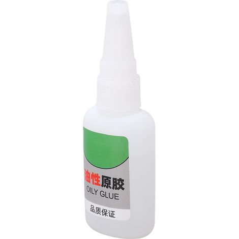 Colle à base d'huile haute résistance (50 g) - Super adhésive pour coller céramique, plastique, métal, verre et caoutchouc