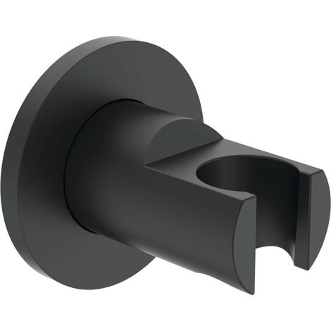 IDEAL STANDARD BC806XG Soporte Pared Redondo Negro Seda - ref: BC806XG (1/4)