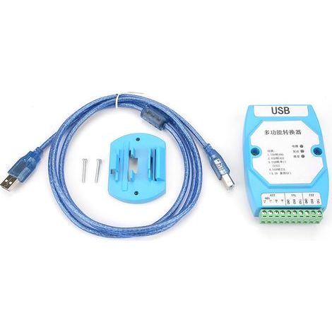 Convertisseur USB vers RS422/485/232/TTL avec Isolation Optique et Protection FT232 (1/5)