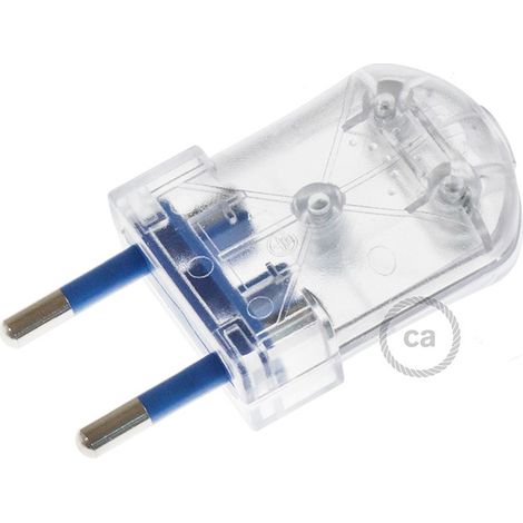 creative cables -  Spina 2 Poli 10A (piccola) - IMQ - Made in Italy (1/2)