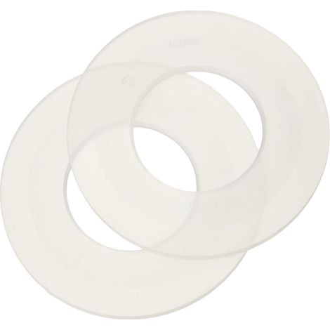 Joint en plastique pour mécanisme de chasse d'eau 63 x 32 x 3 (lot de 2) (1/3)