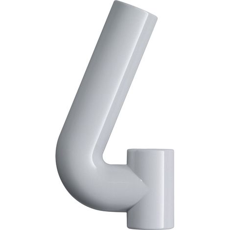 Hausnummer Ziffer 4 Spezial-Polyamid 99 reinweiß 165 mm Ø 33 mm (1/3)