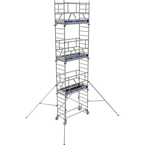 Trabattello 3 piani - Altezza max. di lavoro 7.85m - 22403760