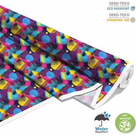 TESSUTI DECORATIVI PER ESTERNI OXFORD - Motivo geometrico I DX3366 (1/5)