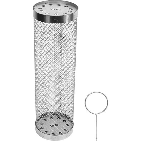 Panier à griller cylindrique en acier inoxydable pour légumes, poisson et ailes de poulet (1/5)