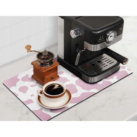 Tappetino assorbente antiscivolo per macchina da caffè, 30x50 cm (1/2)