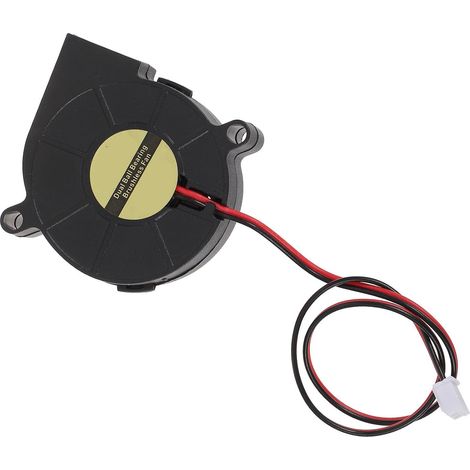 Ventilateur Souffleur 5015 12 V Dc 0, 28 A Noir, Abs Cuivre Caoutchouc Fête Été, Compact et Peu Sujet au Vieillissement, Usage Quotidien Dessus D’appareils Électroniques (1/5)