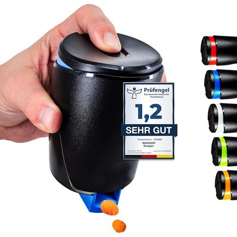 Le distributeur de collationsGardez vos mains propres pendant que vous grignotez convient aux cacahuètes, aux NicNacs et bien plus encore. (1/5)