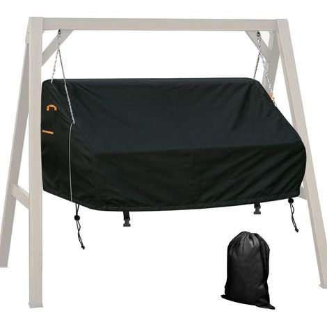Housse de balancelle de jardin 600D imperméable et résistante aux UV, 3 tailles (1/5)