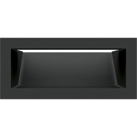 Lüftungsgitter LUFT 9x20 schwarz