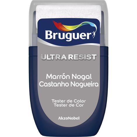 Bruguer Tester ULTRA RESIST Pintura para paredes ultra lavable Marrón Nogal 30 ml