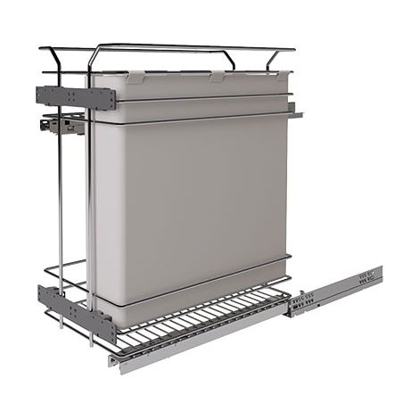 Itar – Combiné pain et bouteilles – Acier chromé – Amortisseur intégré – Hauteur 540 mm – Charge 30 kg – Fixations de façade comprises (1/4)