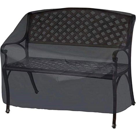 Jardin Patio Bench Cover Housse de Meuble étanche pour l'extérieur pour bancs 2 Places 3 Places 4 Places Active (1/4)