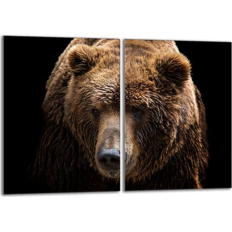 Piastra protettiva in vetro per la stufa 2x40x52 Orsetto (1/5)