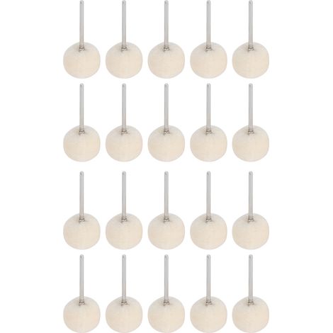 Set mit 20 Schwammpolierscheiben für elektrische Schmuckschleifgeräte (1/5)