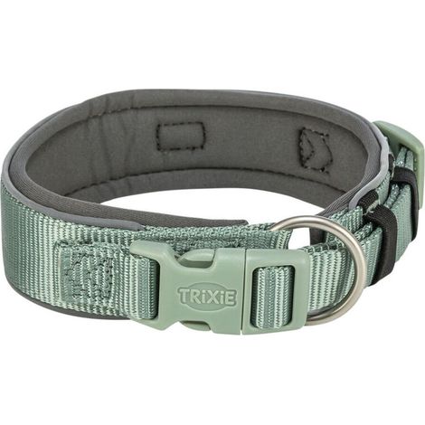 Collare per Cani Trixie Premium Verde Grafite L 46-55 cm (1/5)