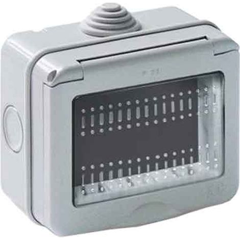 CONTENITORE DA PARETE PER APPARECCHI IP55 "MYLIFE" 3 Posti