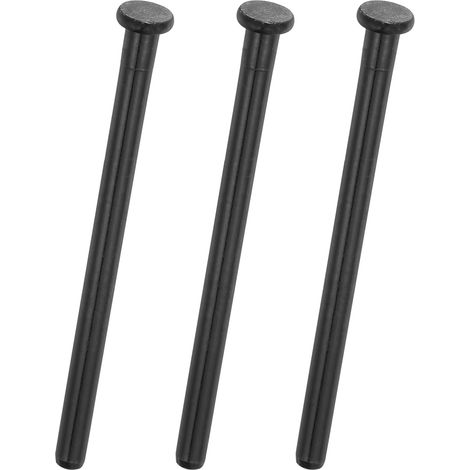 3Pcs Goupilles De charnière de porte, Noir Mat (1/5)