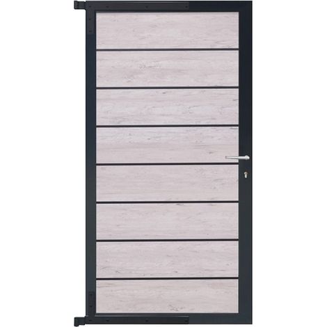 GOTLAND-Tor-Komplettset 90 x 175 cm, sand/anhrazit