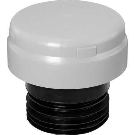 McAlpine VP100E-GR Grey Ventapipe 100 Internal /External with dual-fit synthetic rubber finger seal outlet for 4"/110mm pipe (1/4)