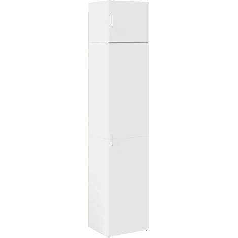 Maison Exclusive - Mobile Sottile Bianco 45x42,5x225 cm in Truciolato