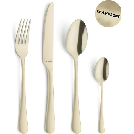 Amefa Austin Besteckset 24 Teile Edelstahl Champagne (1/2)