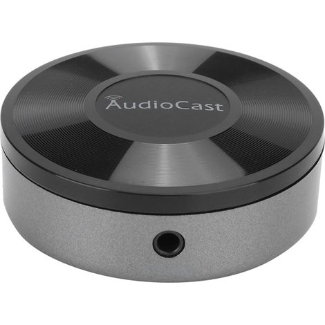 Récepteur Audio WiFi sans Fil pour Systèmes d'Enceintes - Compatible DLNA et Streaming Musical