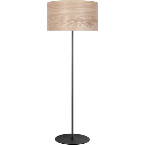 [NEUWERTIG] B-Ware Envostar Veneer Stehleuchte Standlampe Standleuchte Lampe E27 kernholz esche (1/2)