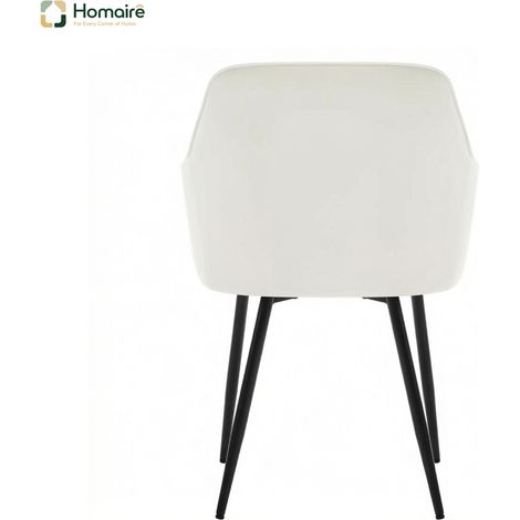 Satz Esszimmerstühle aus Metall - 45,5 x 45 x 83,5 cm HOMAIRE (1/5)