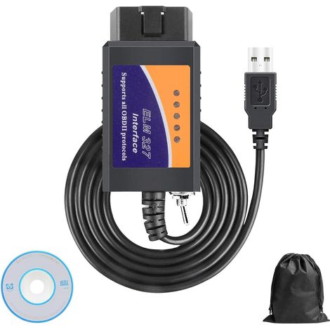 Outil de Diagnostic Automobile OBD2 FORScan, Scanner OBDII pour Voitures Windows, Codage et Diagnostic pour Ford, Lincoln, Mazda (1/5)
