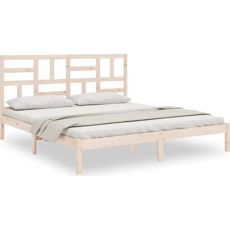 Maison Exclusive - Giroletto senza Materasso in Legno Massello 180x200 cm (1/5)
