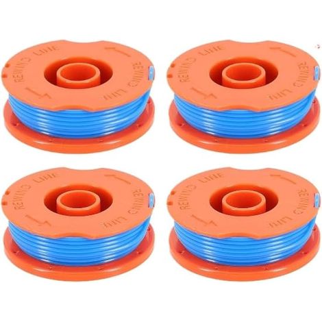 Bobine de fil de rechange pour Flymo Mini Trim Multi Trim 200 250 300 CT250 REV2000 REV2500 FLY020 513765190 (4 pièces) (1/5)