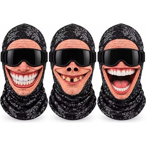 Cagoule réaliste imprimée en 3D « Vieux grincheux » (Old Man / Old Fcker) (1/5)